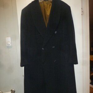 🖤 Joseph Abboud Wool-Blend Overcoat – Black –1XL – Made in Canada